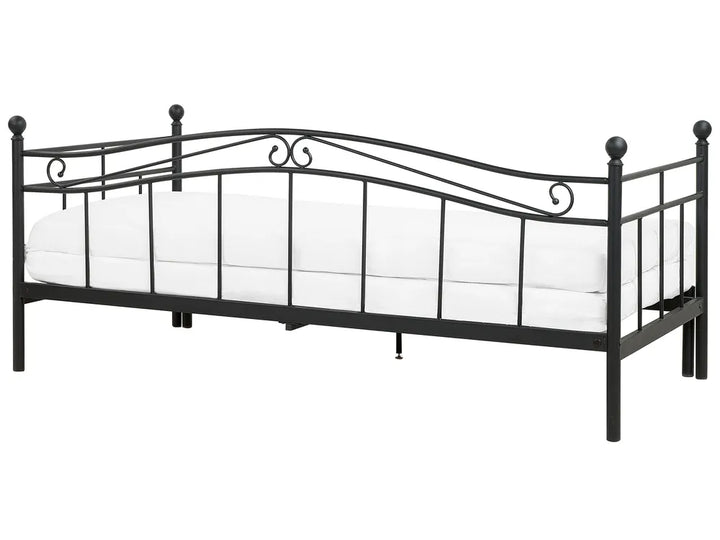 Trundle Bed Metal Calvillo 90 x 200 cm (EU Single) Black
