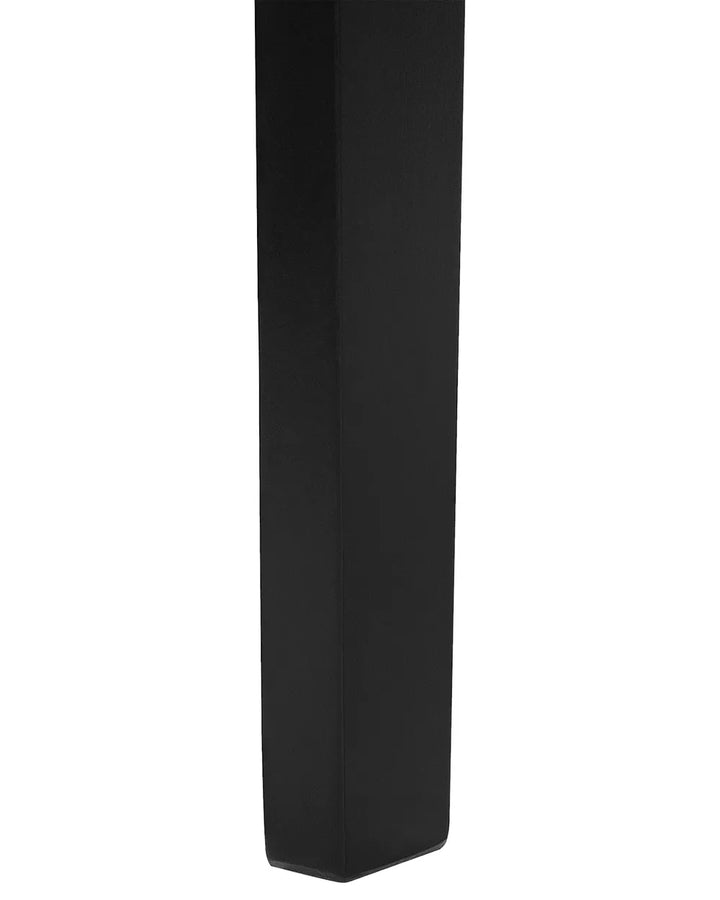Set of 2 Dining Chairs Wood Black Kris