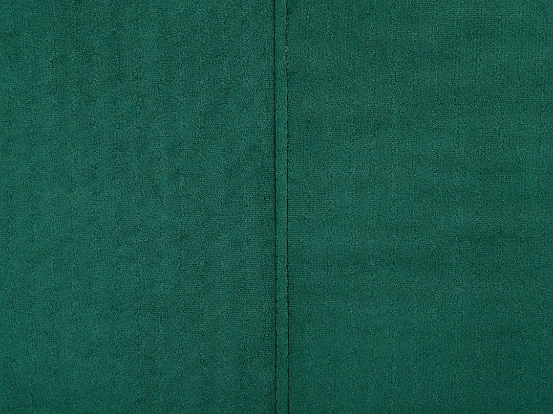 Oslo Right Hand Velvet Corner Sofa Emerald Green