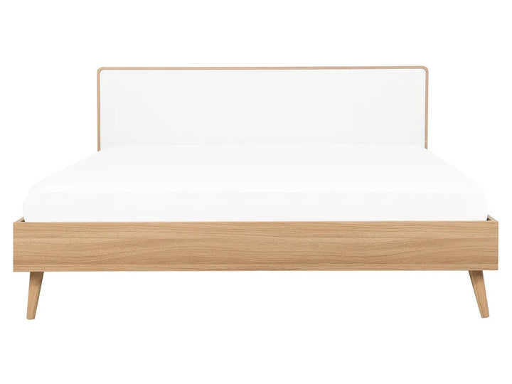 Bed 160 x 200 cm (EU King Size) Light Brown Charlie