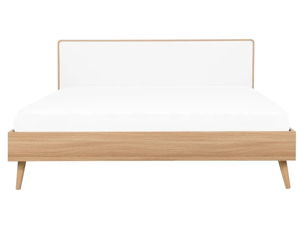Bed 180 x 200 cm (EU Super King) Light Brown Charlie