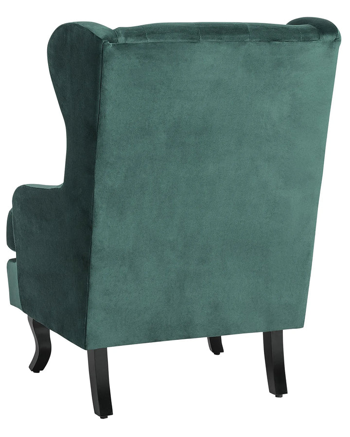 Armchair Velvet Dark Green Nico