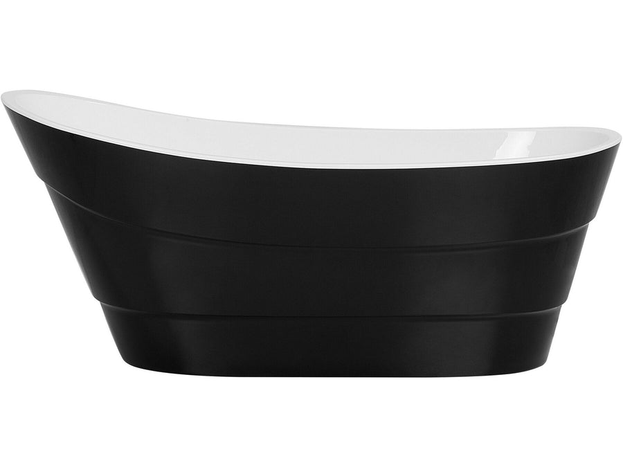 Freestanding Bath 1700 x 730 mm Black Buenavista