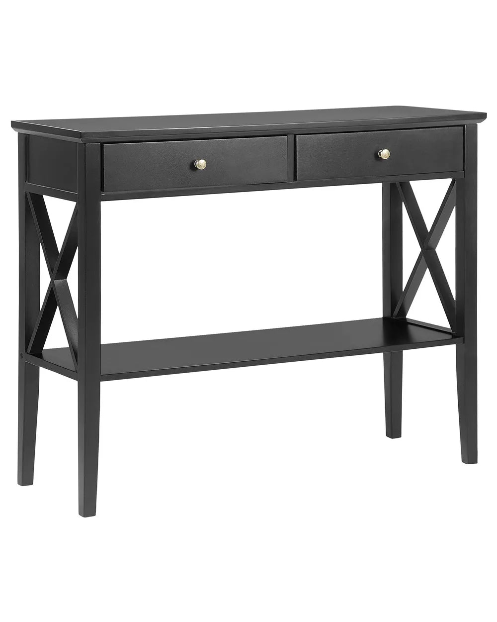 Console Table Black Timeless Design Olvaria