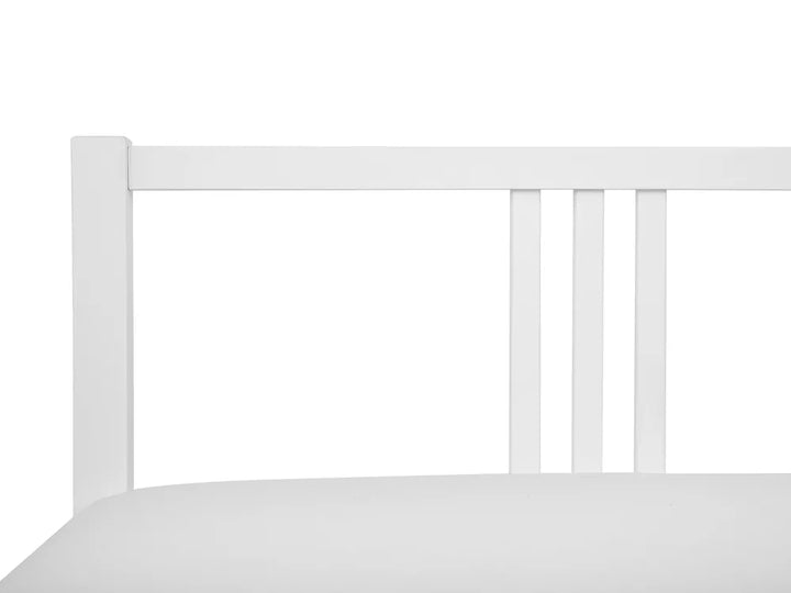 Bed Pine Wood 90 x 200 cm (EU Single) White Sarah