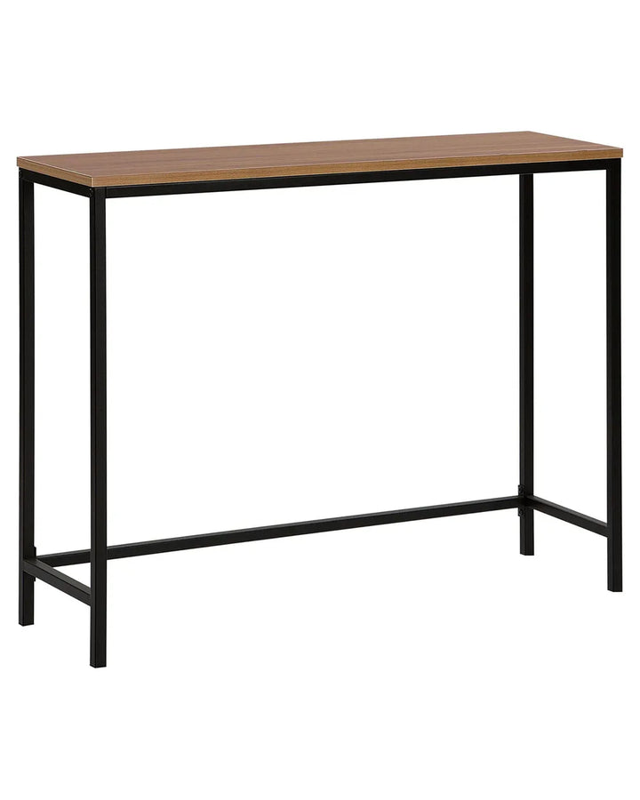 Console Table Dark Brown Modern Design Morian