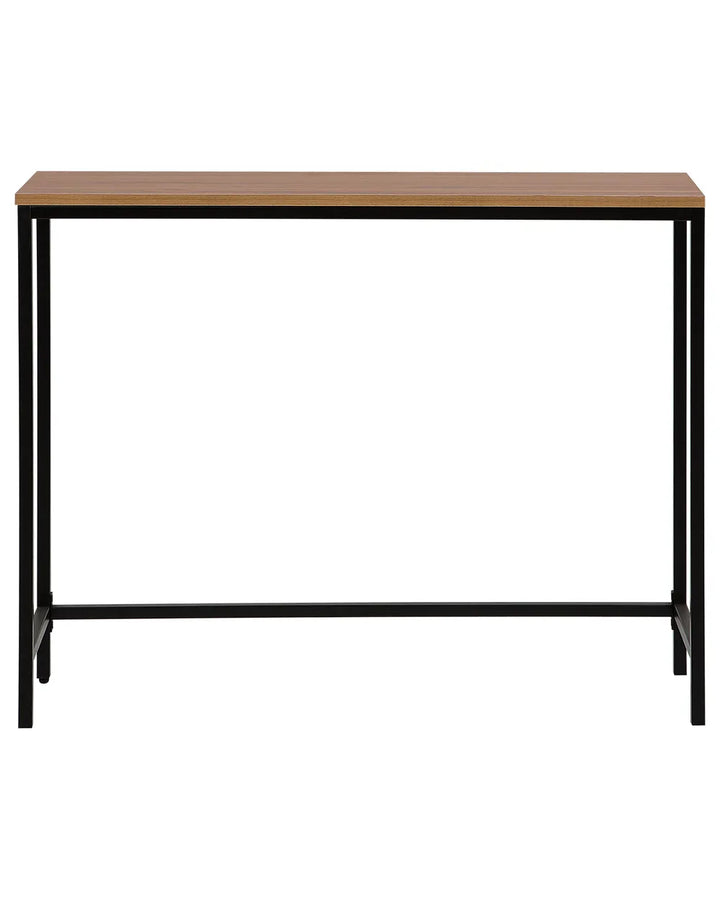 Console Table Dark Brown Modern Design Morian