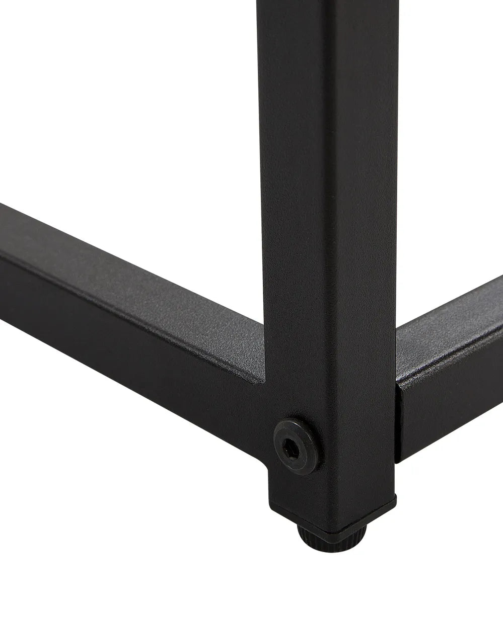 Console Table Tempered Glass Marble/ Black  Chic Formio