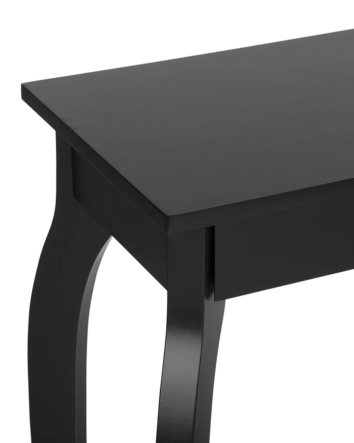 Console Table Black Decorative Yet Functional Tivran
