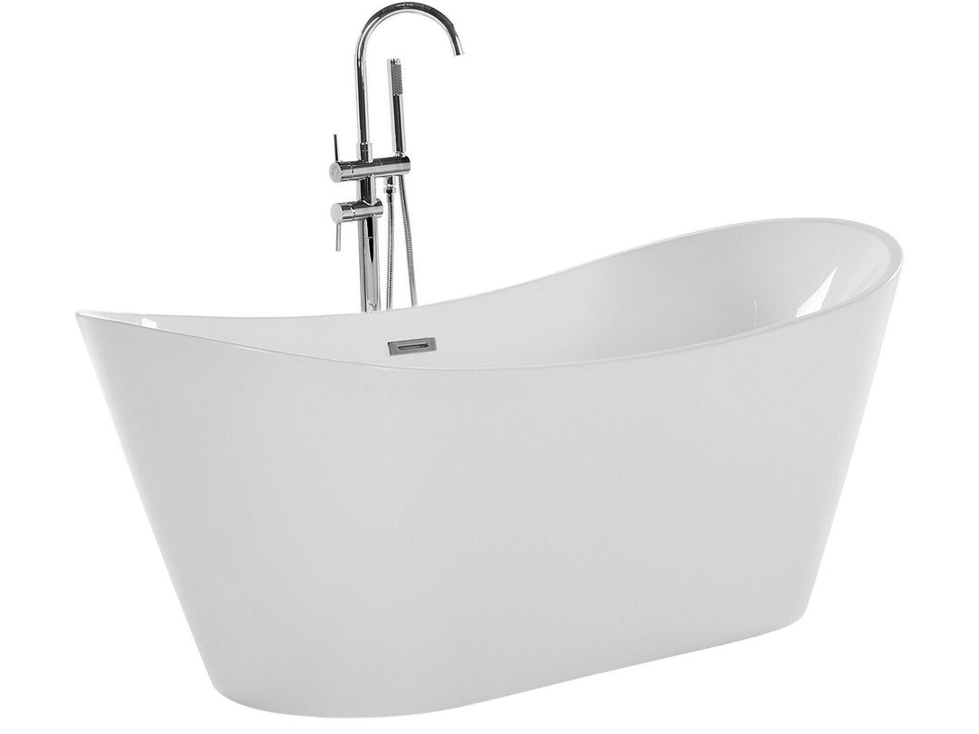 Freestanding Bath 1500 x 750 mm White Antigua