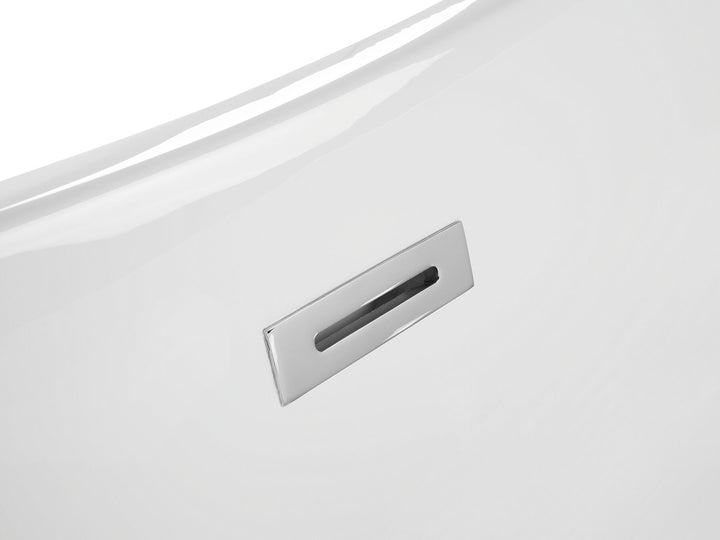 Freestanding Bath 1500 x 750 mm White Antigua