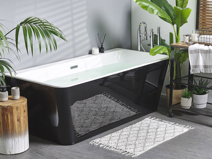 Bath 1700 x 800 mm Black Hassel