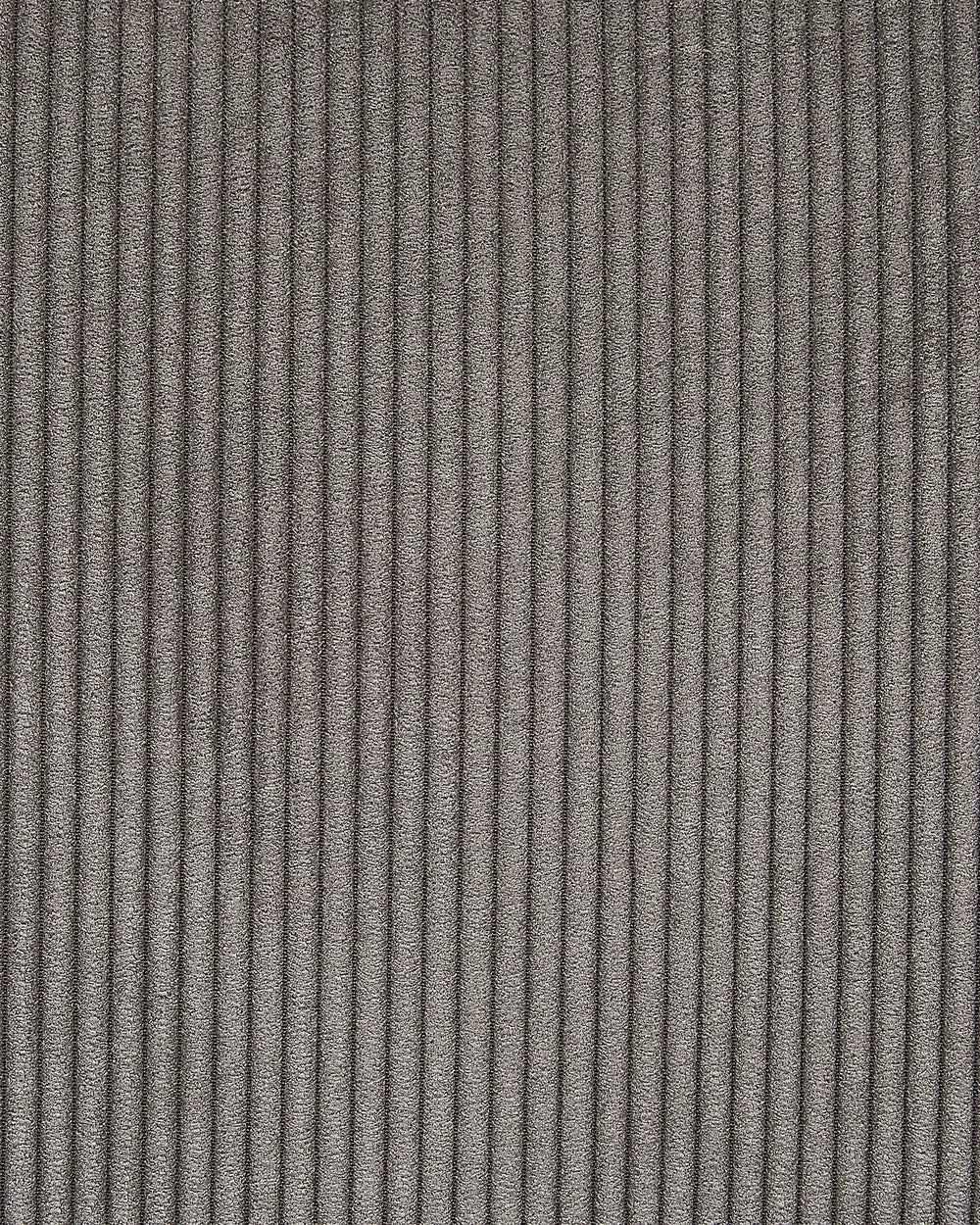 Set of 2 Dining Chairs Corduroy Grey Ophelia