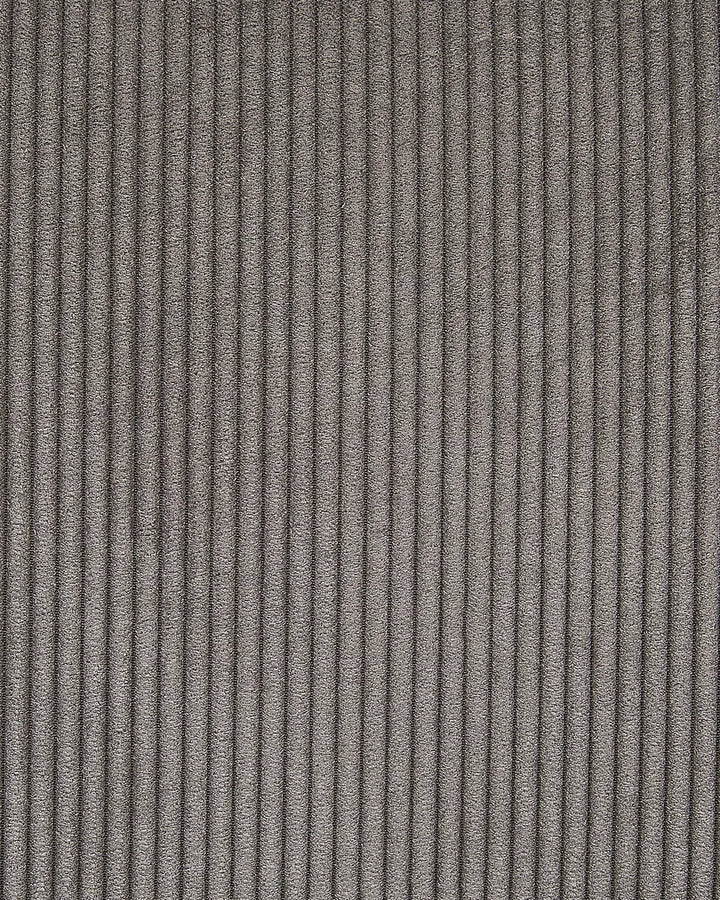 Set of 2 Dining Chairs Corduroy Grey Ophelia