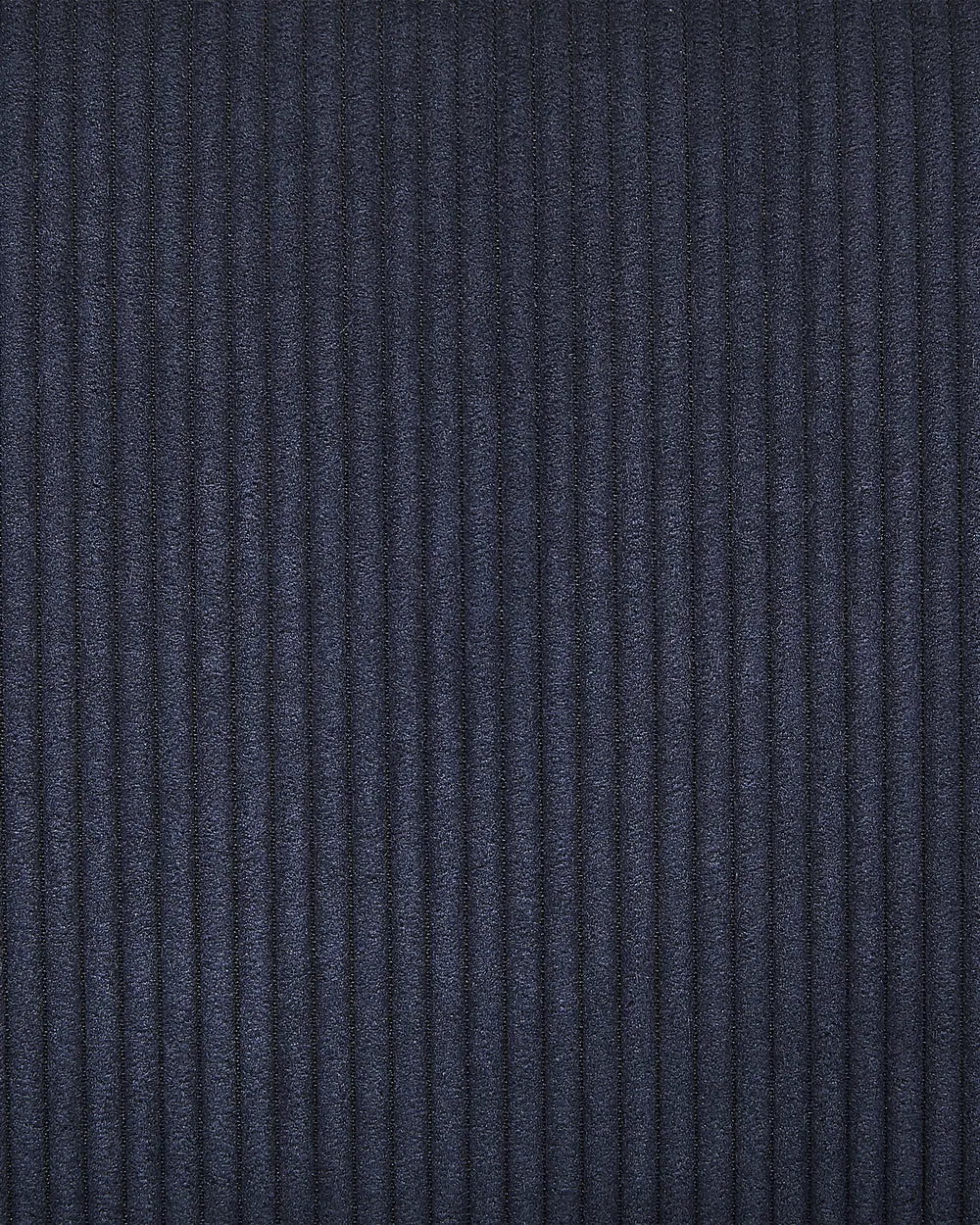 Set of 2 Dining Chairs Corduroy Dark Blue Ophelia