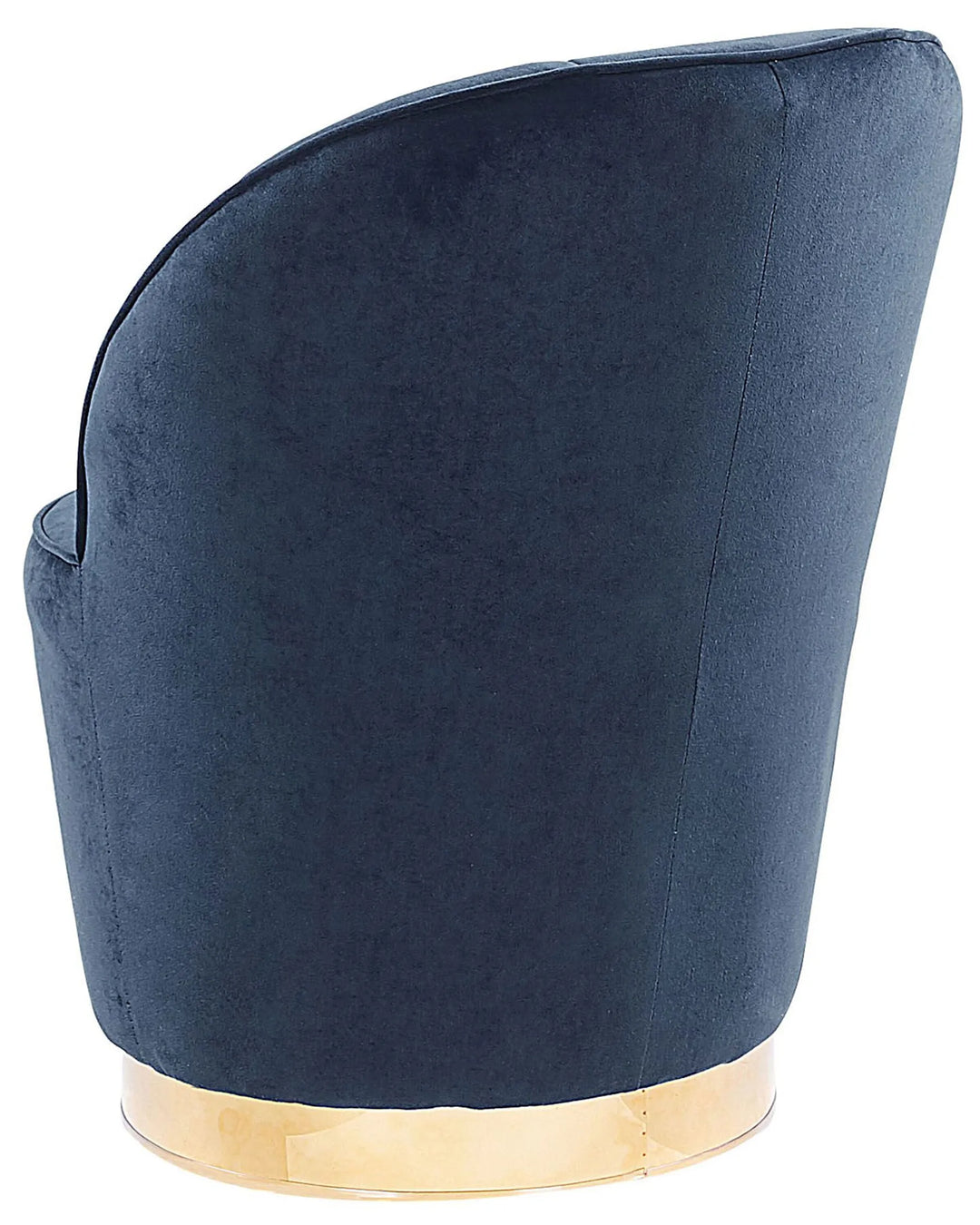 Armchair Velvet Dark Blue Nolie
