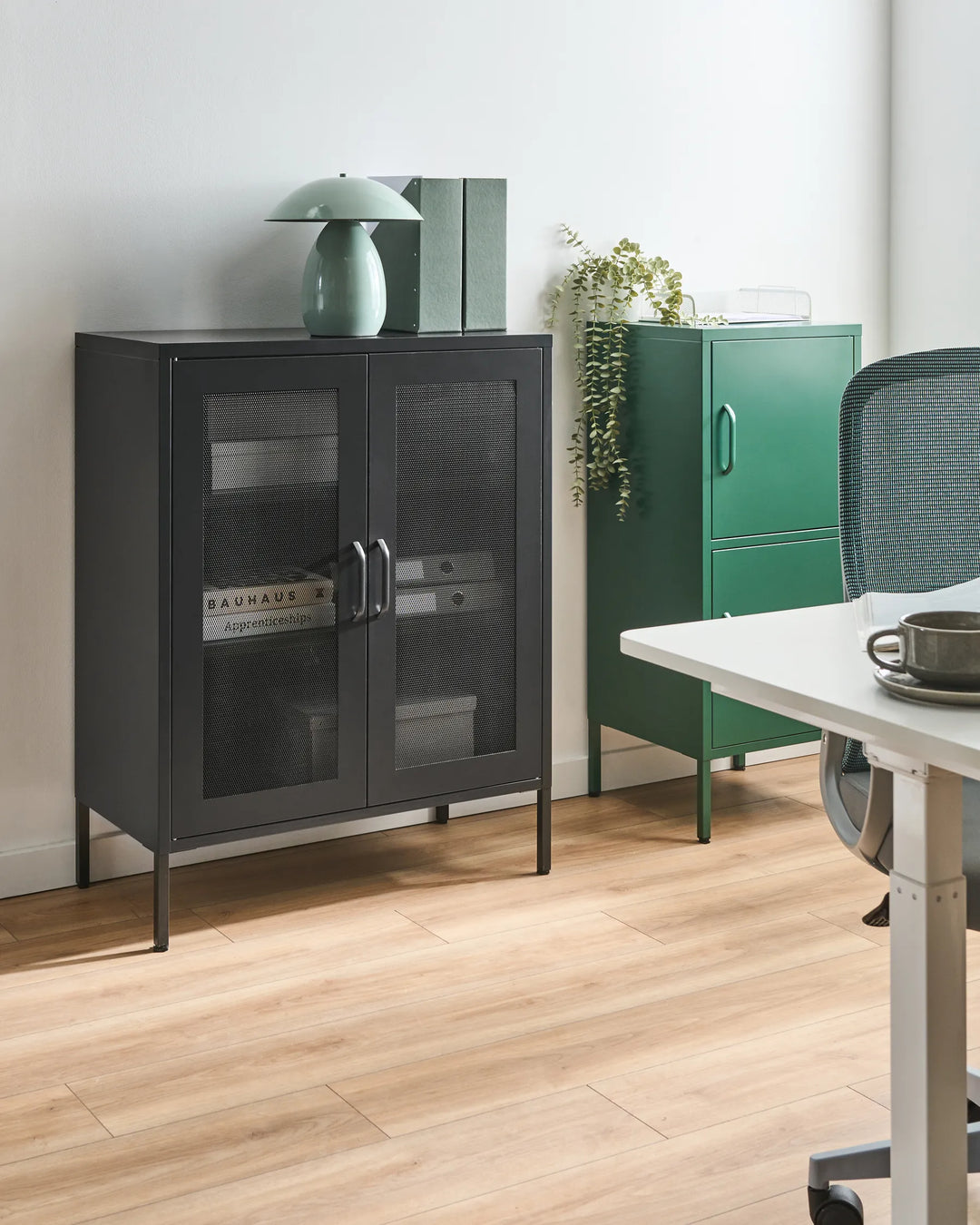 Cabinet Metal Black Justine