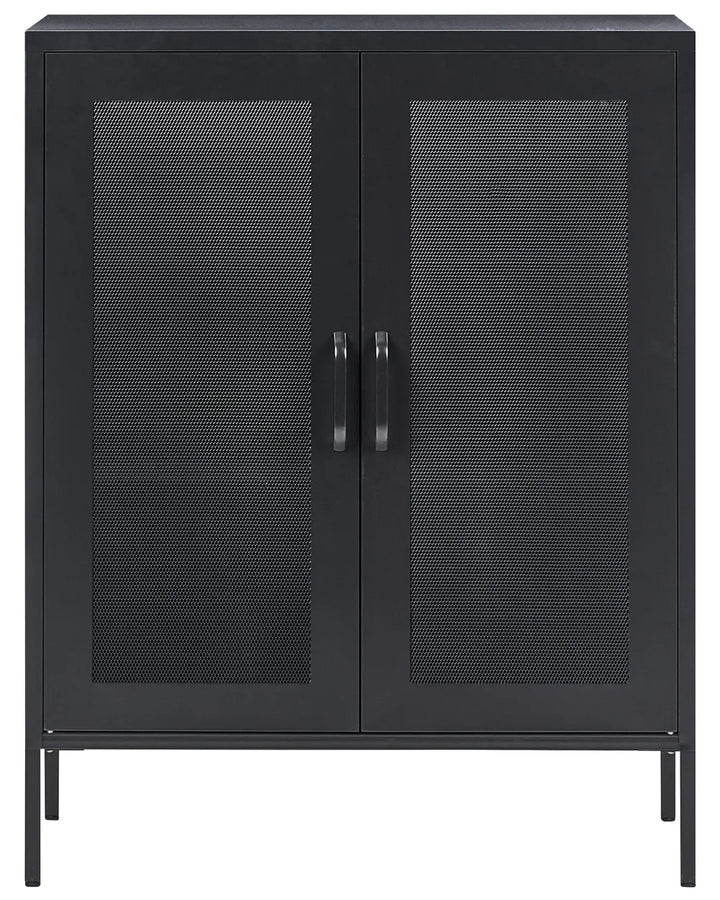Cabinet Metal Black Justine