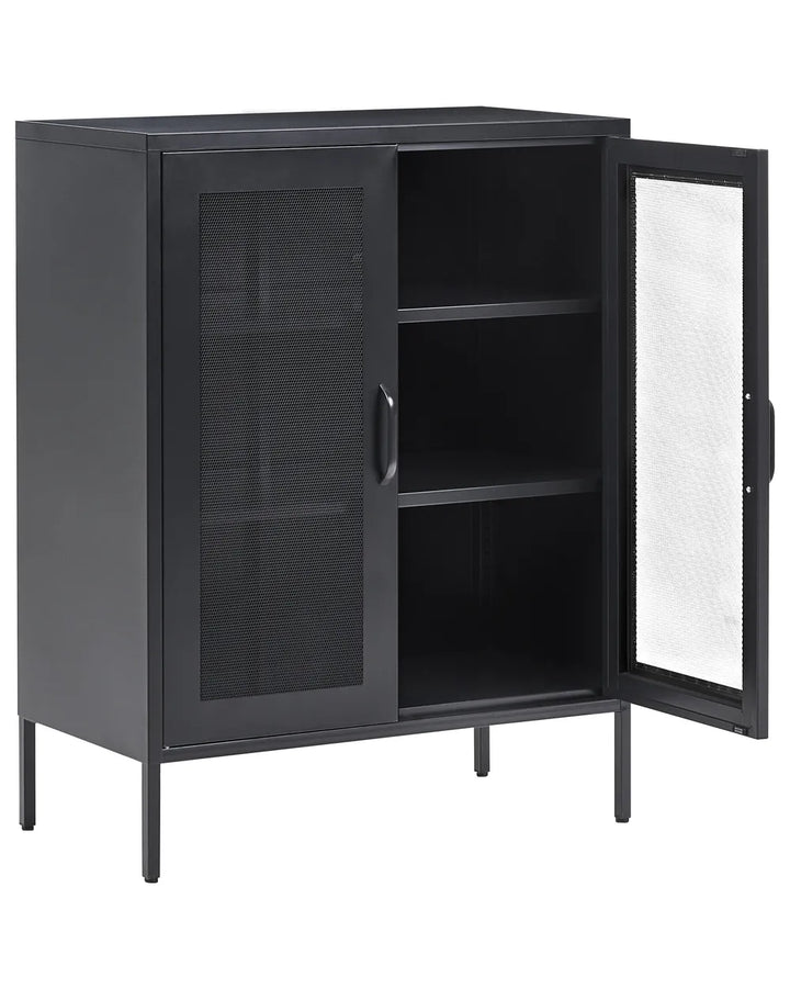 Cabinet Metal Black Justine