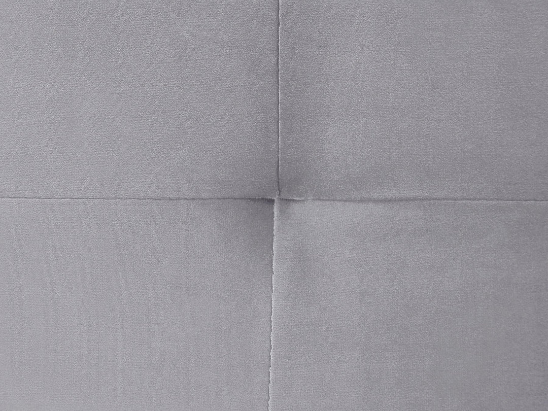 Norrea Left Hand Corner Velvet Sofa Grey