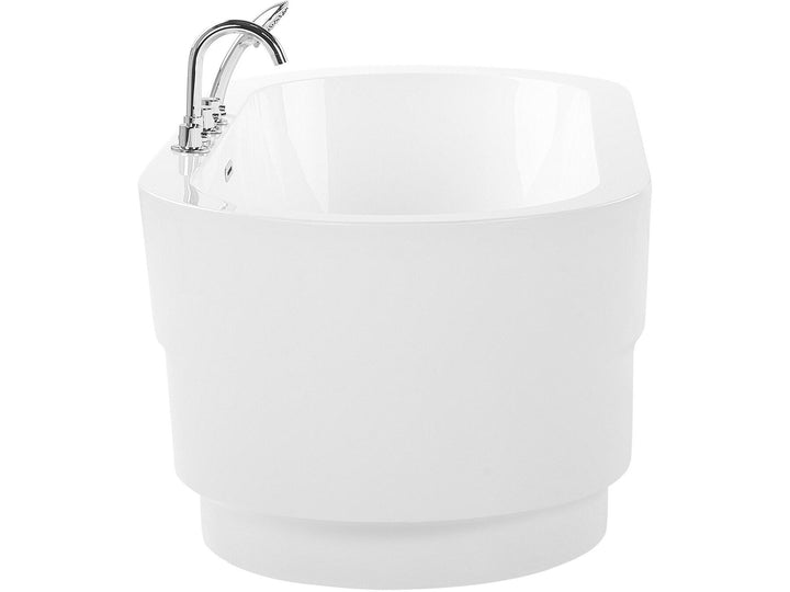Freestanding Bath with Fixtures 1700 x 800 mm White Empresa