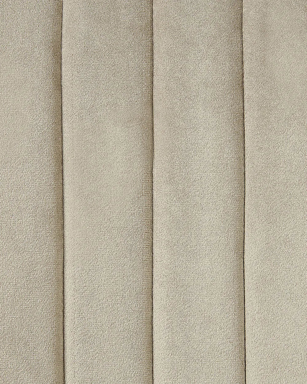 Set of 2 Dining Chairs Velvet Taupe Coney