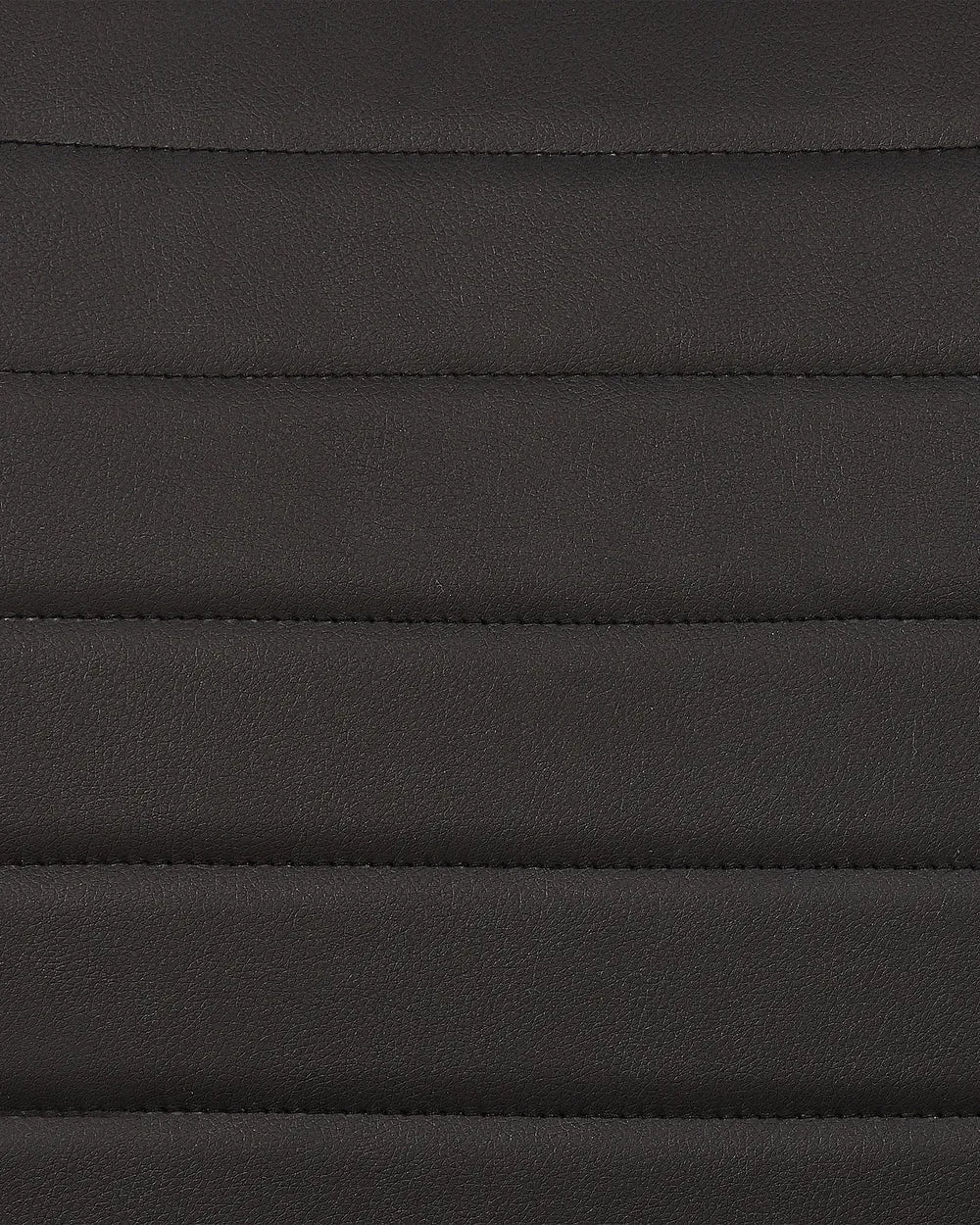 Set of 2 Conference Chairs Faux Leather Black Jen