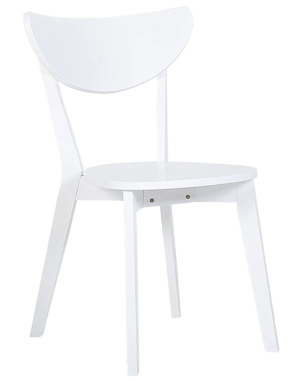 Set of 2 Dining Chairs White Vye
