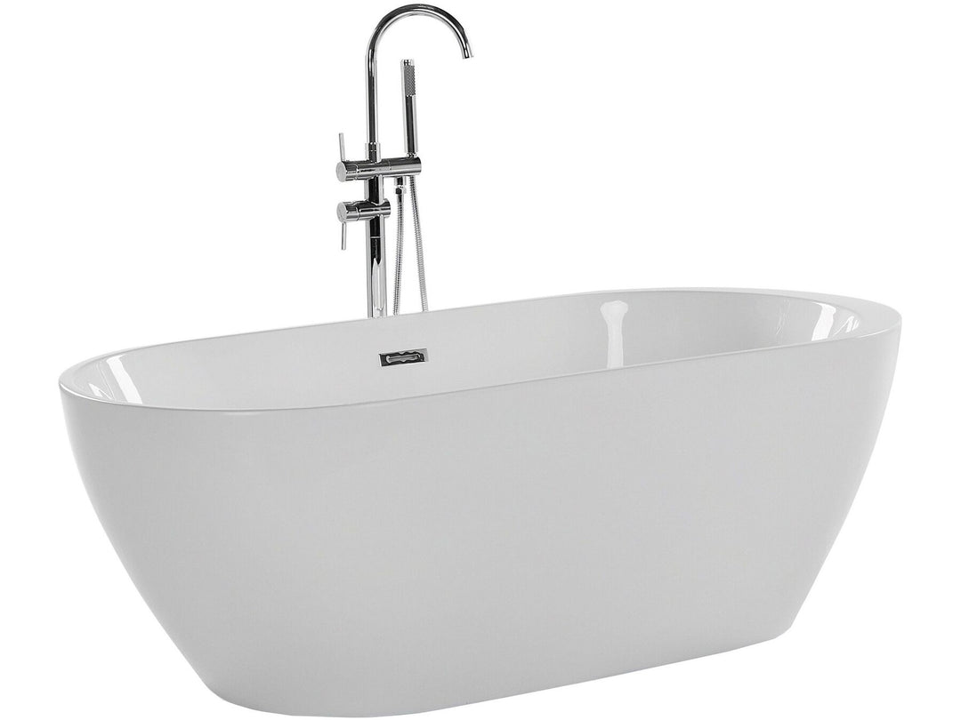 Freestanding Bath 1600 x 750 mm White  Nevis