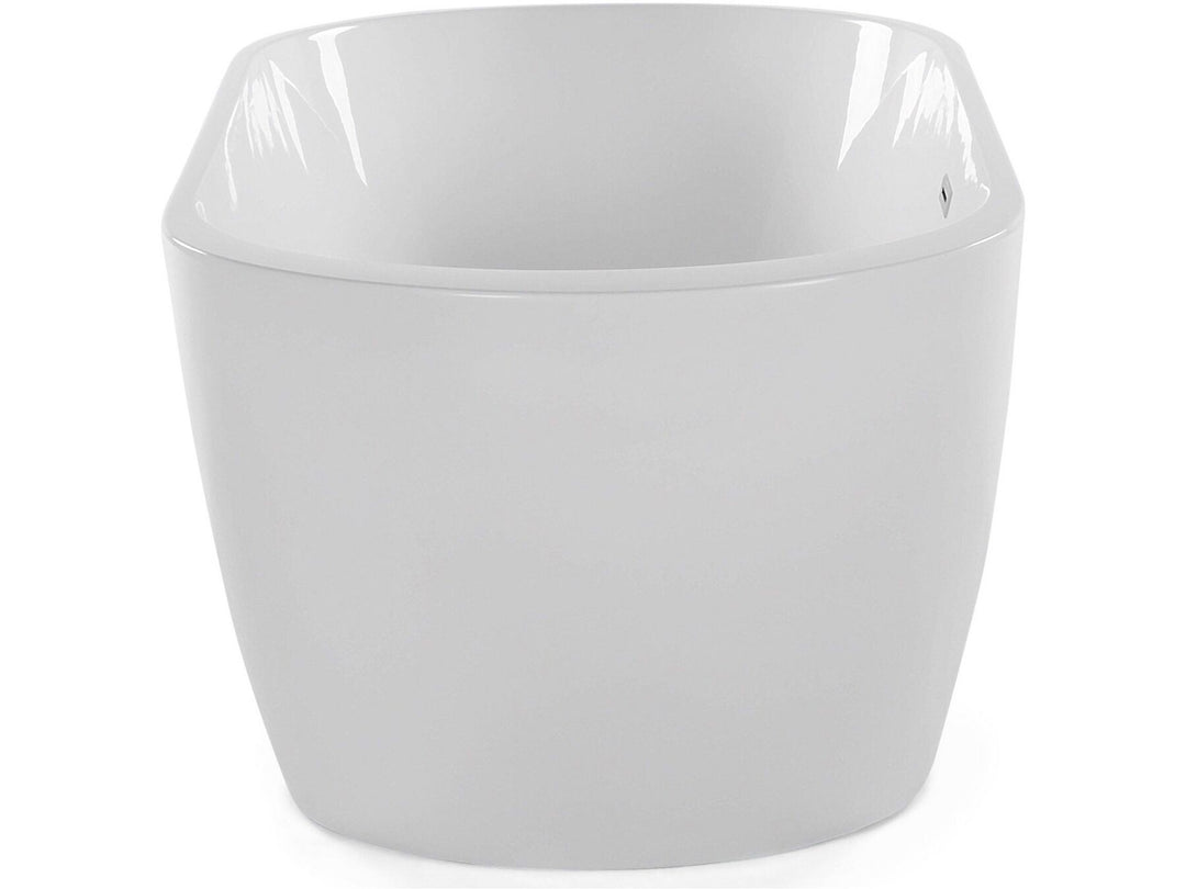 Freestanding Bath 1600 x 750 mm White  Nevis