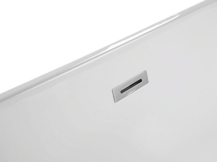 Freestanding Bath 1600 x 750 mm White  Nevis
