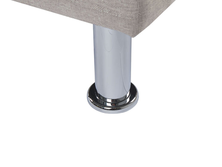 Nesset Fabric Corner Sofa Bed Light Grey
