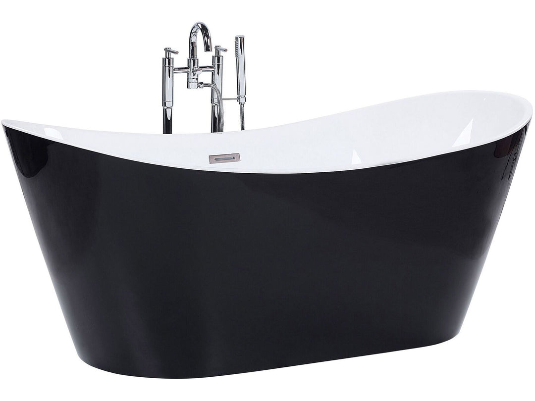 Freestanding Bath 1500 x 750 mm Black  Antigua