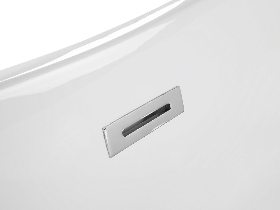 Freestanding Bath 1600 x 760 mm White  Antigua