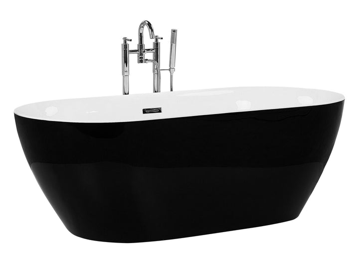 Freestanding Bath 1500 x 750 mm Black Carrera