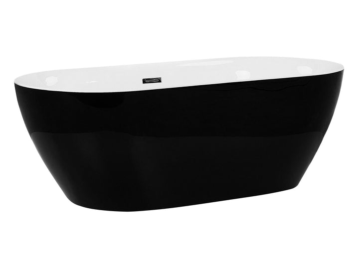 Freestanding Bath 1500 x 750 mm Black Carrera