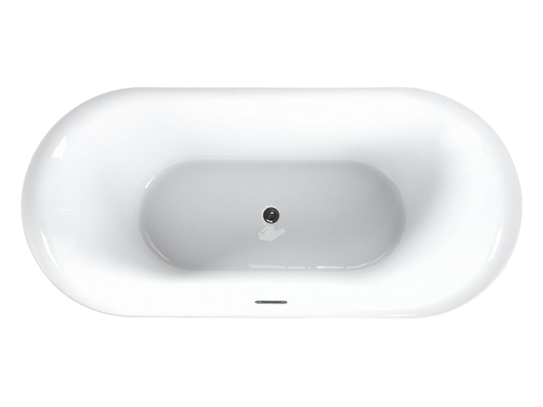 Freestanding Bath 1500 x 750 mm Black Carrera