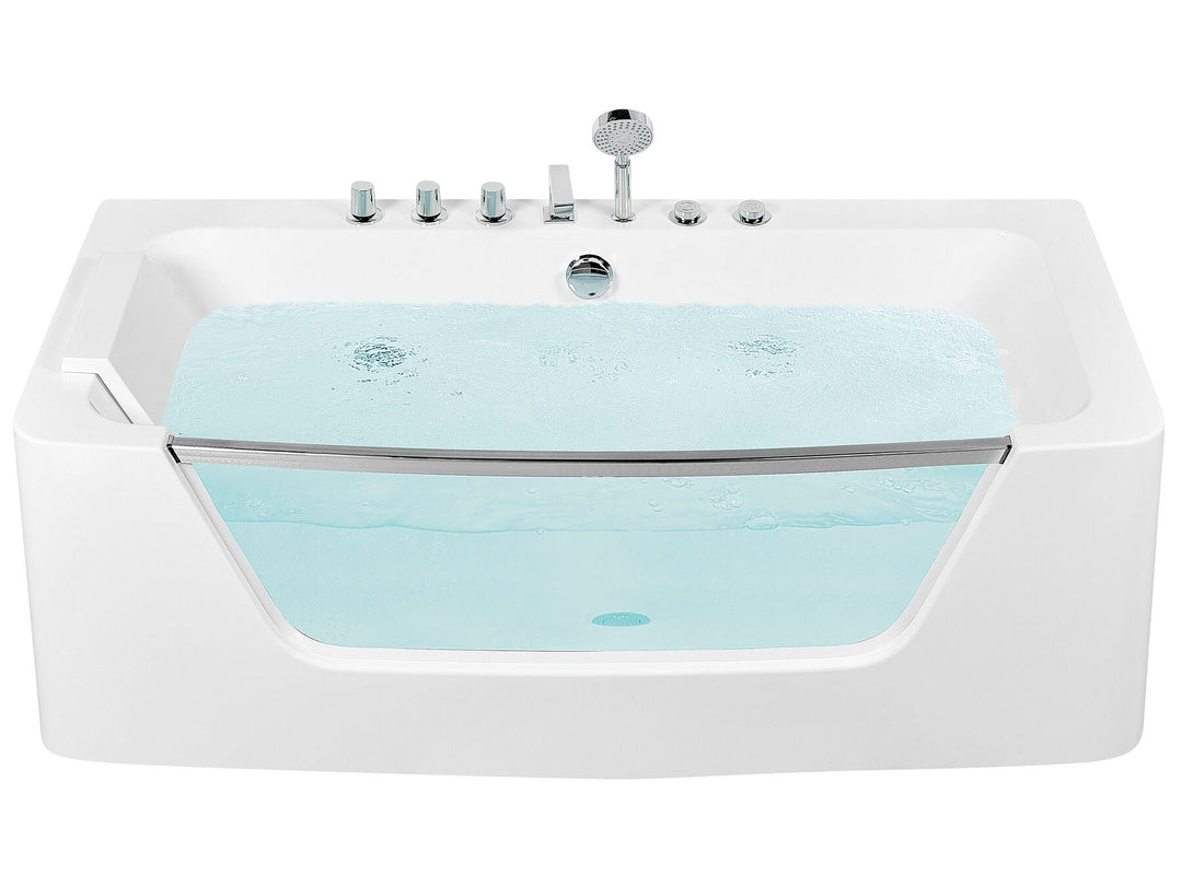 Whirlpool Bath 1700 x 850 mm White Barranca