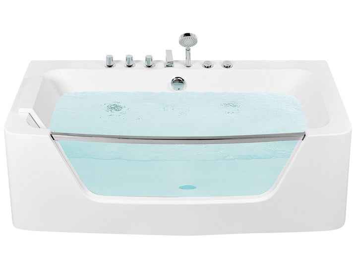 Whirlpool Bath 1700 x 850 mm White Barranca