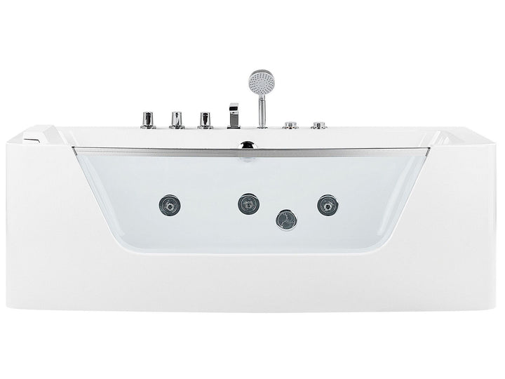 Whirlpool Bath 1700 x 850 mm White Barranca