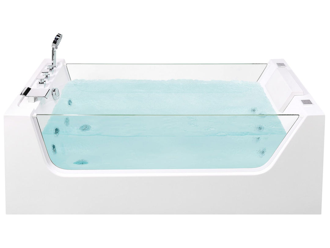 Freestanding Whirlpool Bath 1700 x 800 mm White Oyon