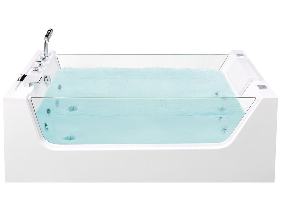 Freestanding Whirlpool Bath 1700 x 800 mm White Oyon