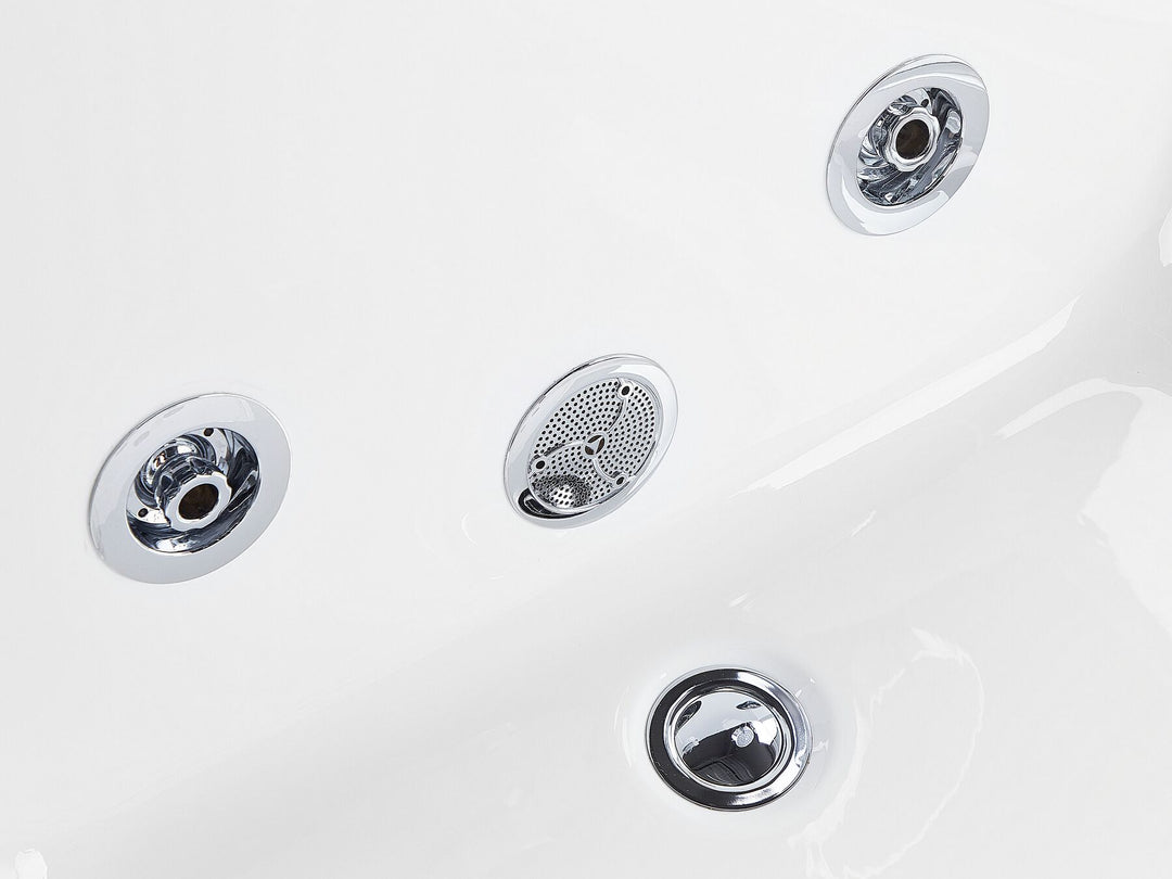 Freestanding Whirlpool Bath 1700 x 800 mm White Oyon