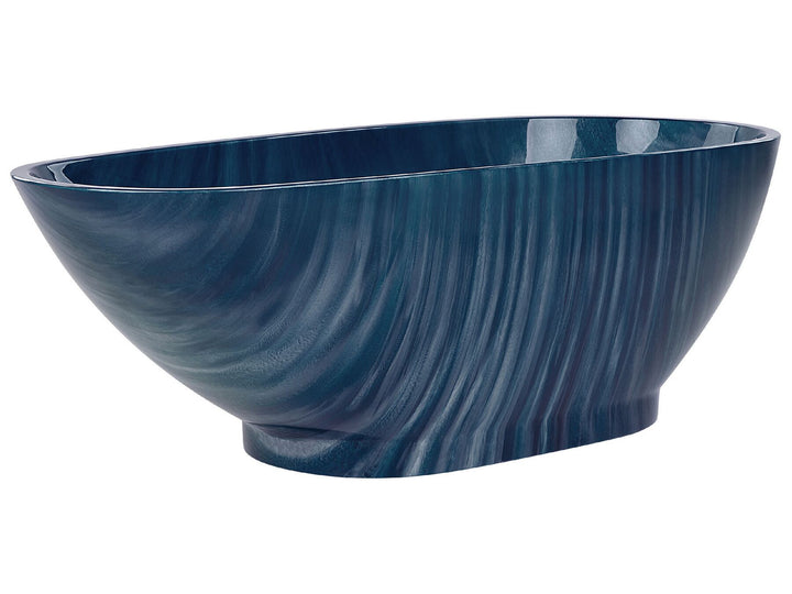 Bath 1700 x 800 mm Marble Effect Navy Blue Rioja