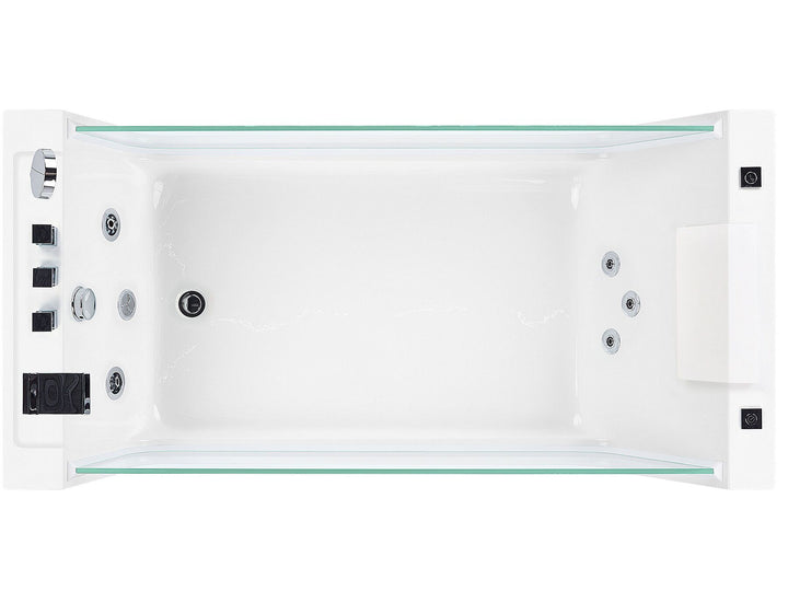 Freestanding Whirlpool Bath 1700 x 800 mm White Oyon