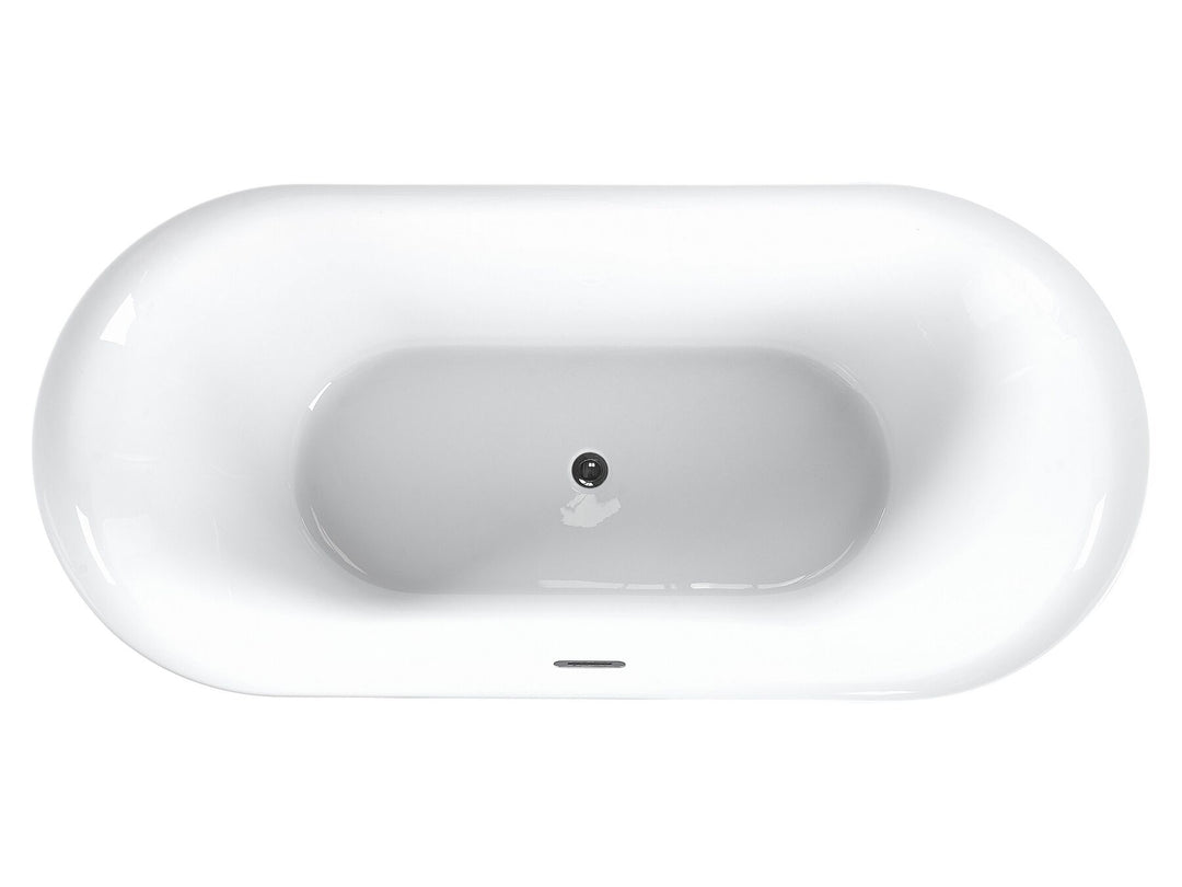 Freestanding Bath 1600 x 750 mm White Carrera