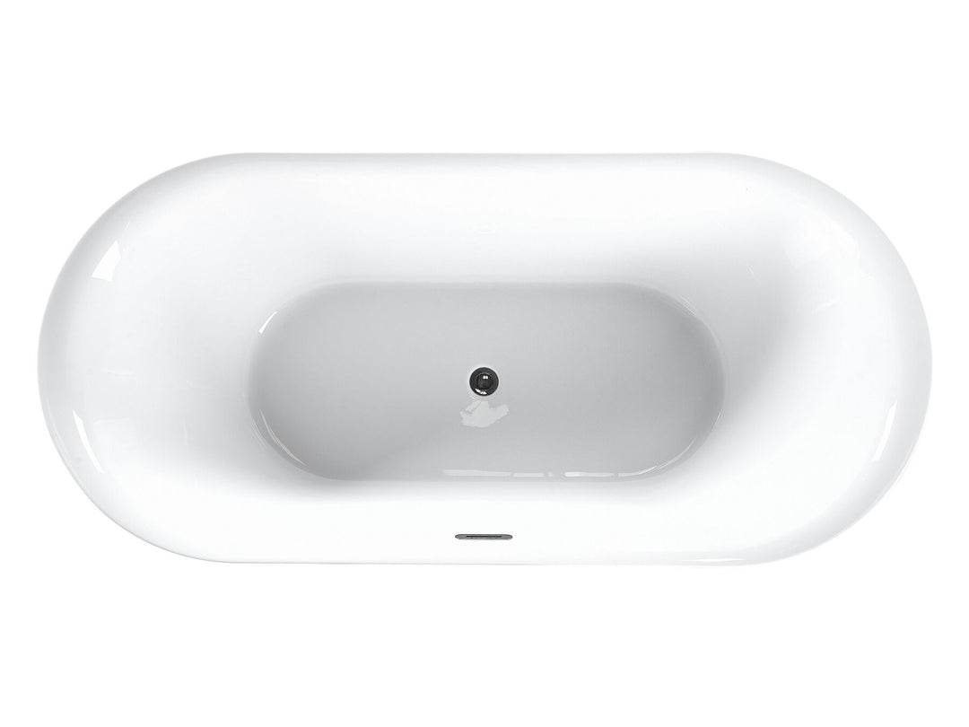 Freestanding Bath 1500 x 750 mm White Carrera
