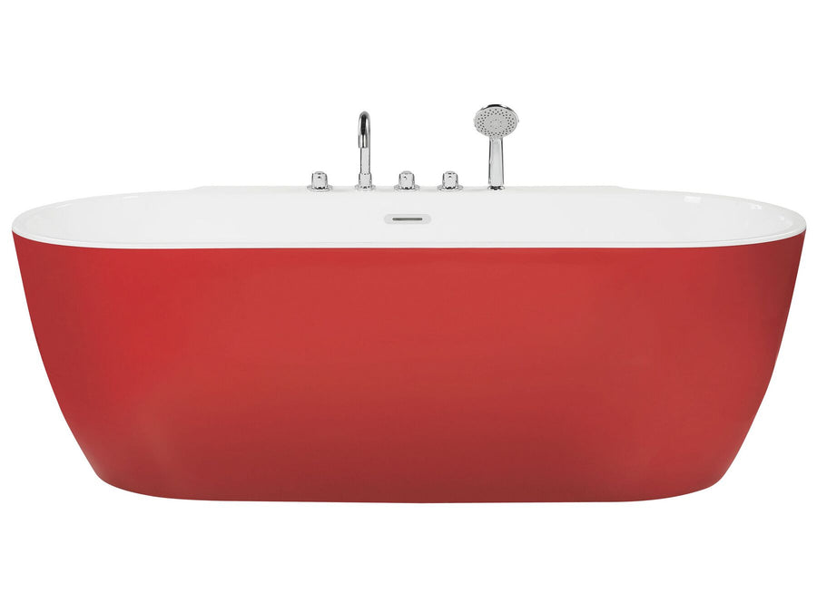 Freestanding Bath 1700 x 800 mm Red Rotso