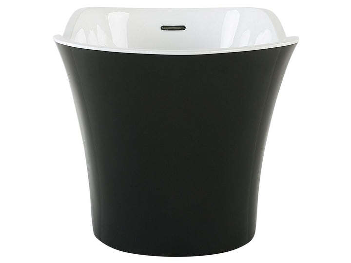 Freestanding Bath 1700 x 800 mm Black Pinel