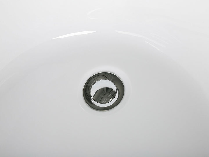 Freestanding Bath 1700 x 800 mm Black Pinel